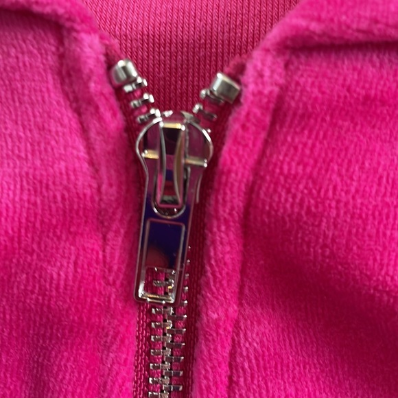 NWT superdown paris velour jacket hot pink barbie - Picture 8 of 8